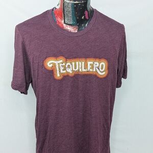 Tequilero Mens Purple Flavour Gallery Shirt Size XL